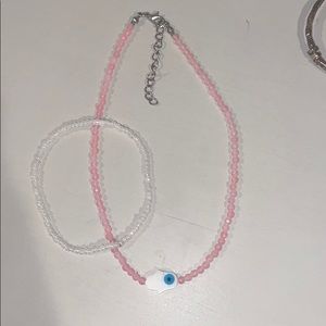 Cute necklace and bracelet